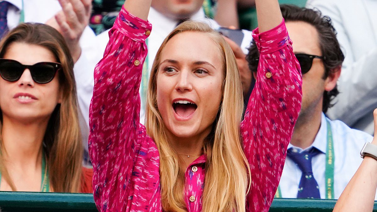 Game, set, love match! Meet the glamorous Wimbledon WAGs - and supportive HABs - flocking to centre court to cheer on their tennis ace partners