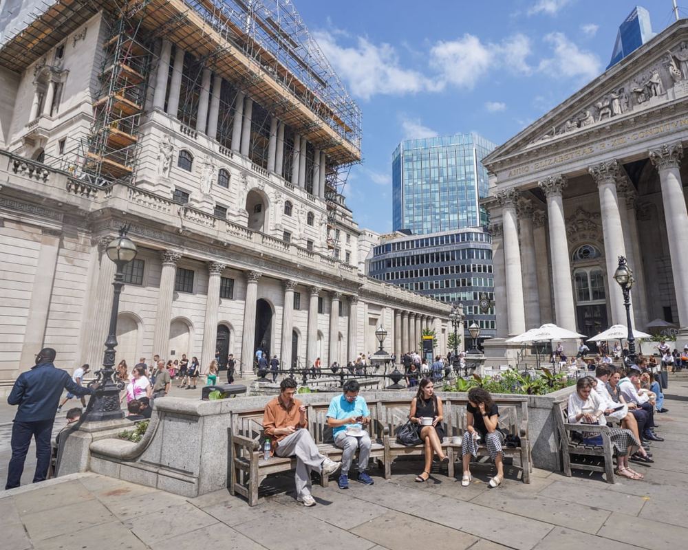UK borrowing drops as new government walks fiscal tightrope
