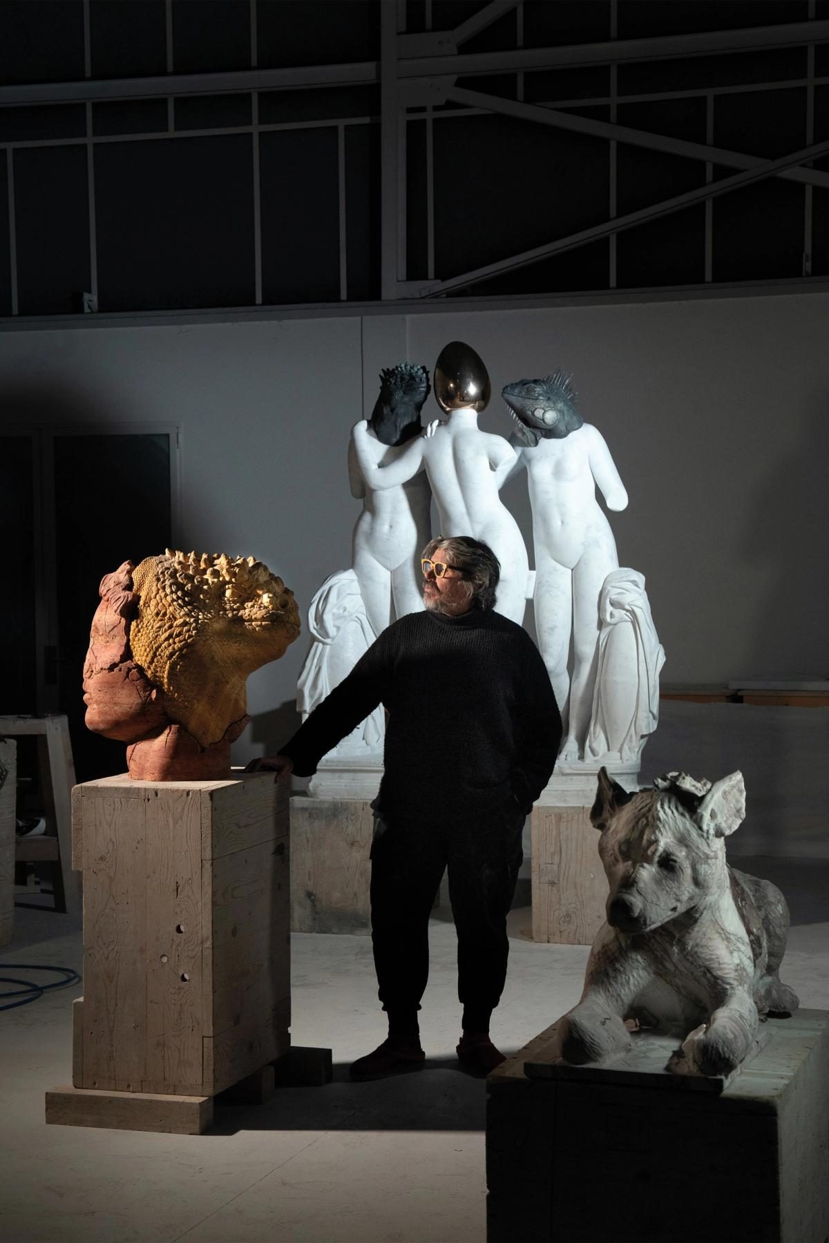 Humans, hybrid creatures and ancient mythology: artist Koen Vanmechelen on the inspirations behind his Venice exhibition