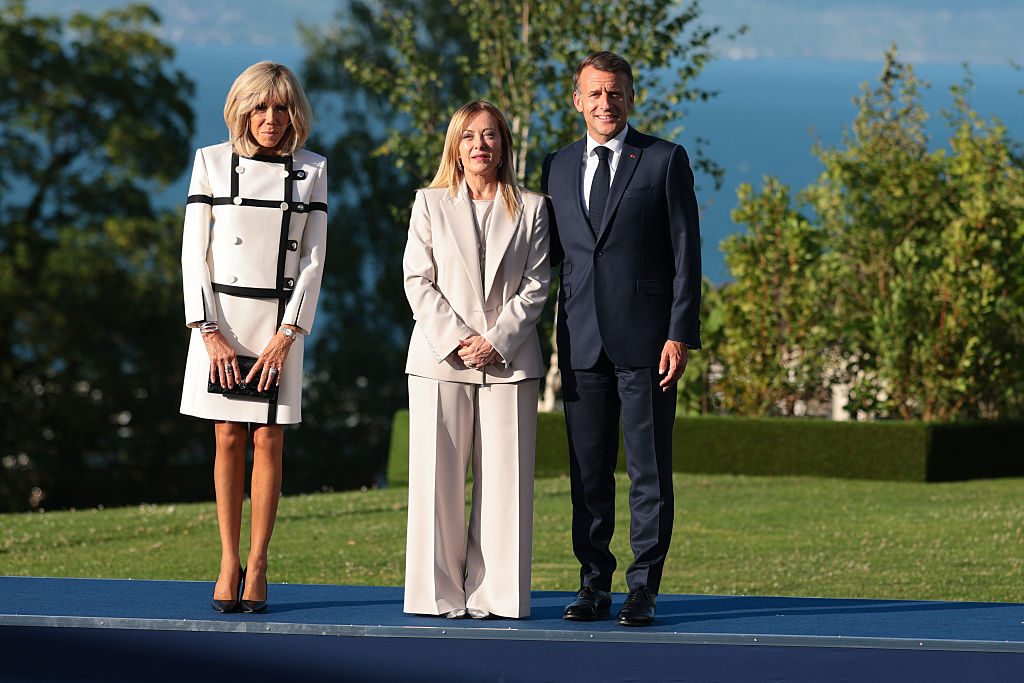 ‘Need each other’: Macron hosts Meloni after Trump rift