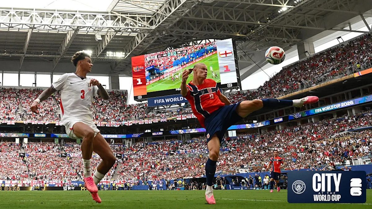 Haaland: Now I hope my City team mates go on to win the World Cup