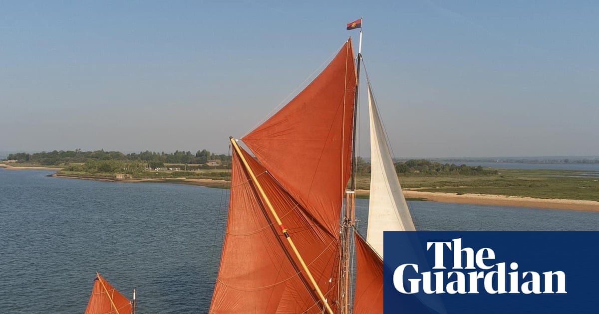 ‘I haven’t felt this present for months’: sail back in time on a Thames barge in Essex