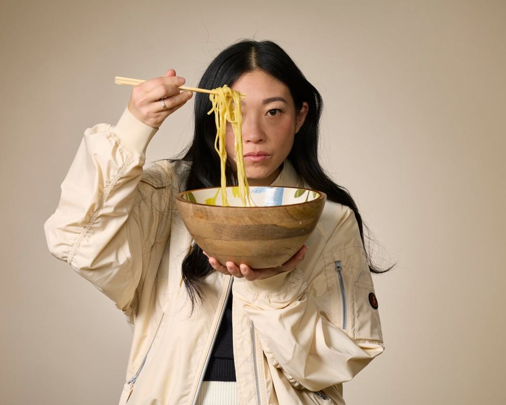 ‘I felt bad for my exes’: Awkwafina on making deeply personal TV, with her grandma