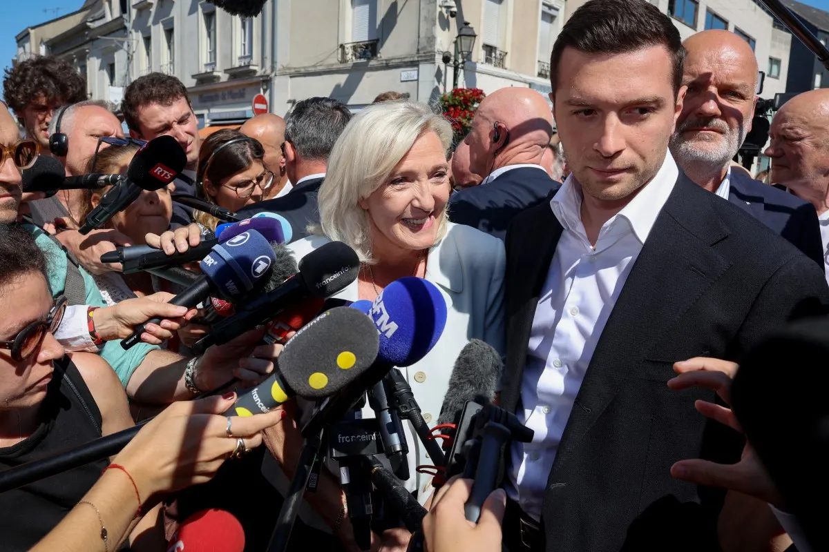 'You have to take risks': Marine Le Pen hits campaign trail after announcing run