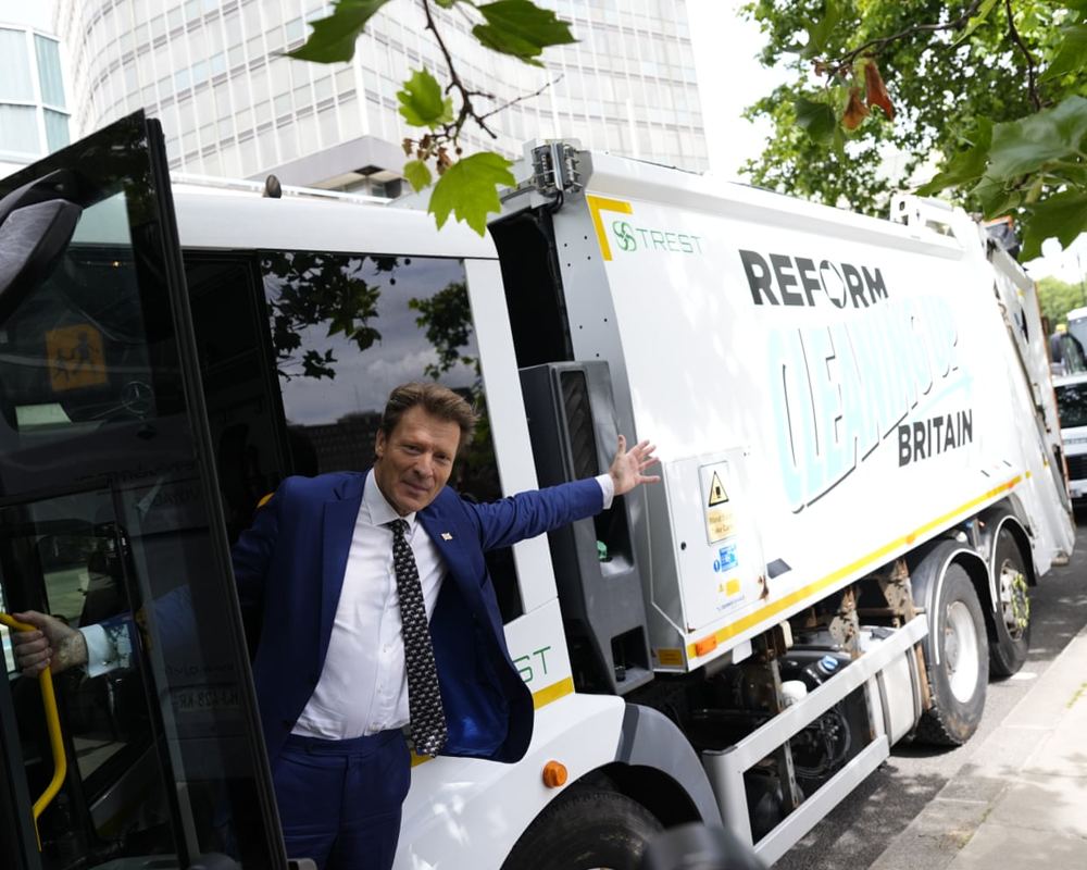 Not even a cameo from needy Nige as Tice tries twice to push Reform’s rubbish ideas
