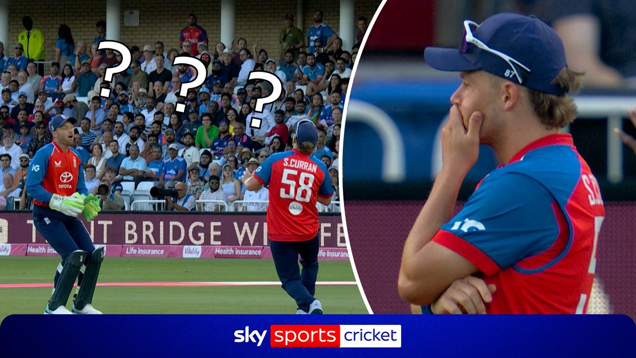 What happened here?! Buttler and Curran's JAW-DROPPING fielding blunder