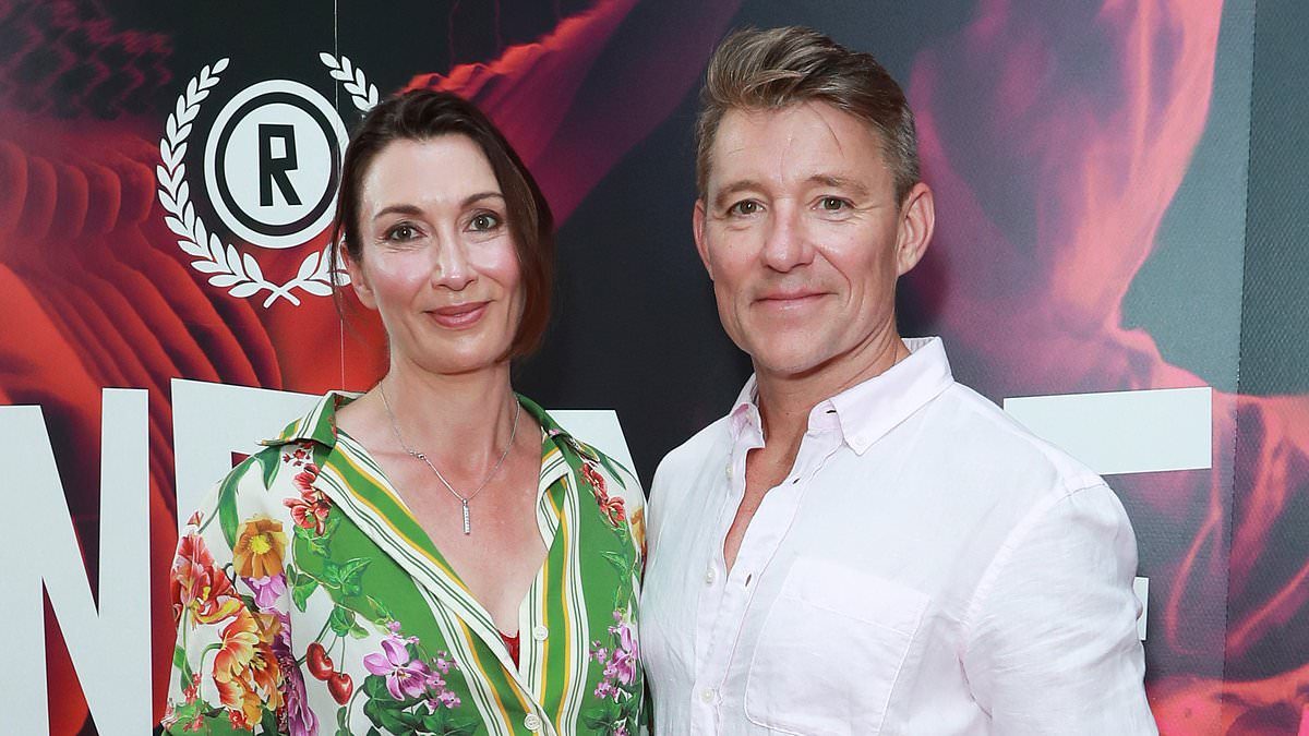 This Morning star Ben Shephard and his stunning wife Annie make a rare loved-up appearance at the 2026 Raindance Film Festival