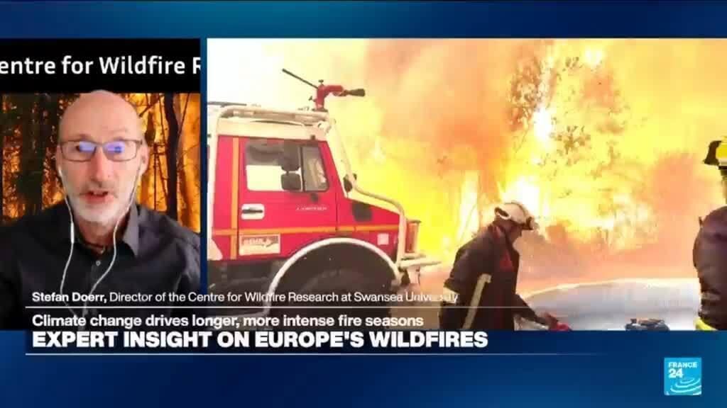 'We see a longer fire season nearly everywhere': Insight on Europe's wildfires