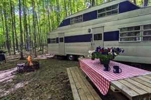 The Living History Museum of Camping in Phelps, Wisconsin