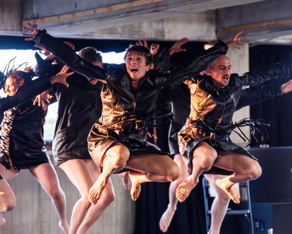 Oona Doherty: Leather Jacket review, dancers delight in their hard sweaty work