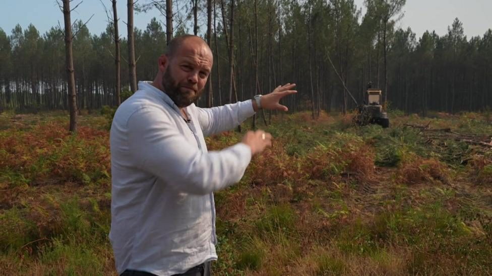 The race to stop the French woodland fires in their tracks