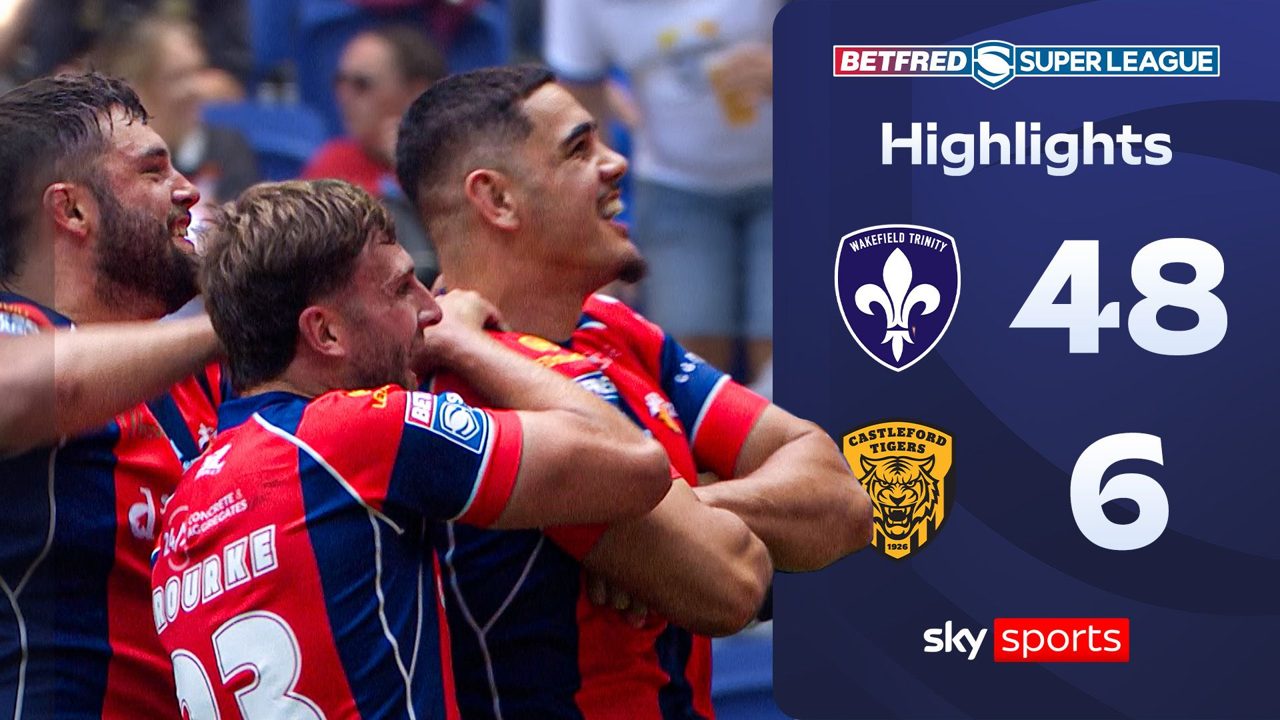 Wakefield score NINE tries to demolish sorry Castleford!
