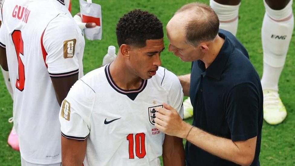 Tuchel angry at 'lucky' England - but Bellingham defends players