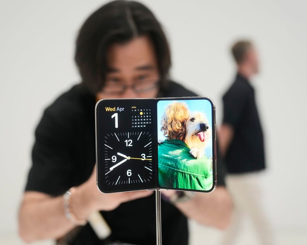 Apple unveils folding iPhone Duo as new CEO takes center stage