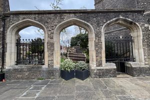 The Jelling Stone Replica in London, England