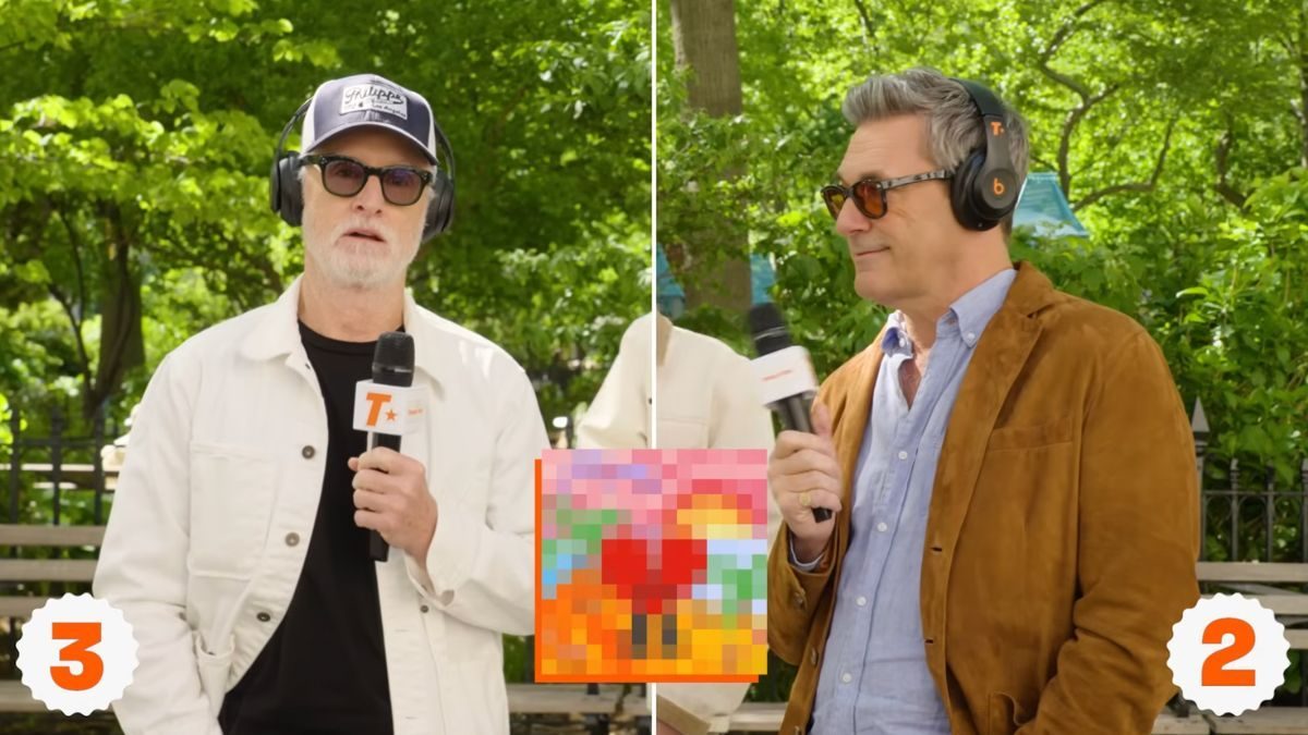 Jon Hamm and John Slattery Put Their Music Knowledge to the Test in Track Star Versus