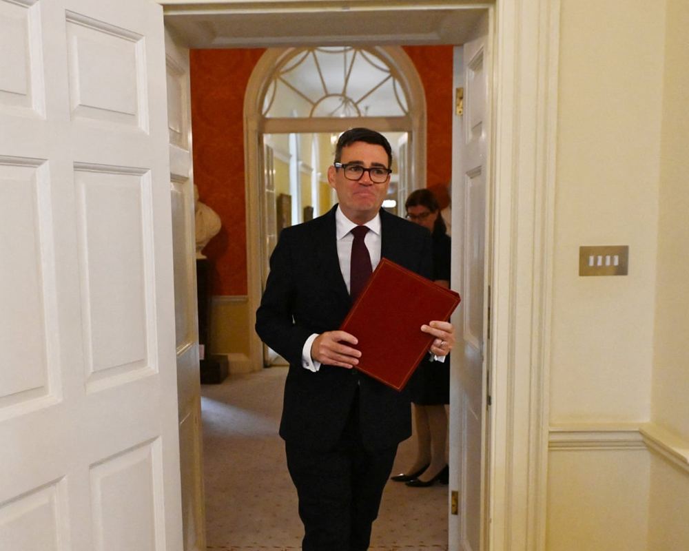 Burnham cuts UK energy taxes but flags tighter spending ahead