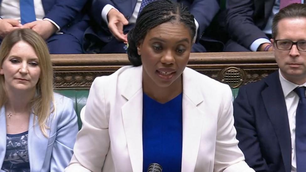 Badenoch presses Starmer on defence spending