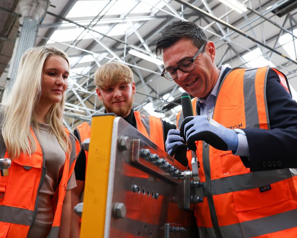 UK Prime Minister Andy Burnham vows economic overhaul and challenges London dominance
