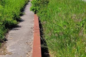 Smygehuk Snake Barrier in Smygehamn, Sweden