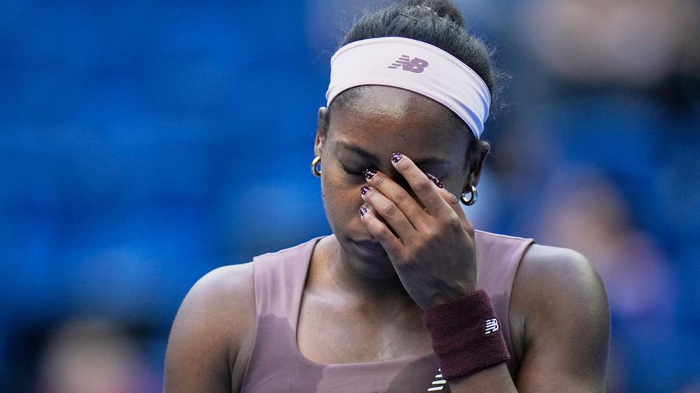 Gauff left 'drained' by online racist abuse after losing at China Open