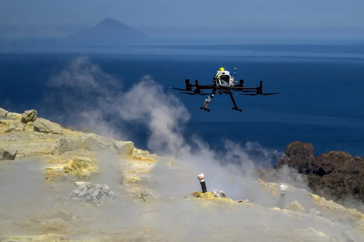 In Sicily, drones at work to predict volcanic eruptions