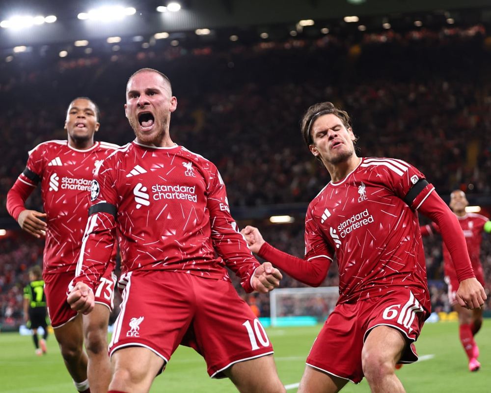 Alexis Mac Allister makes his point as Liverpool fight back to defeat Atlético