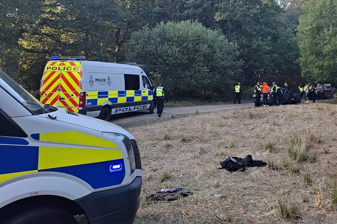 Seven arrested at illegal rave in sleepy Norfolk village Little Snoring