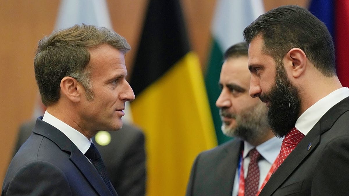 Macron arrives in Syria for first post-Assad visit by western European leader