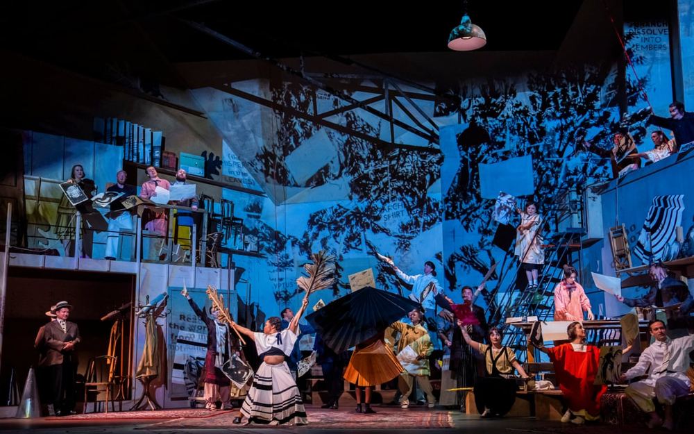 L’Orfeo review, Kentridge’s exhilarating creativity animates compelling Monteverdi