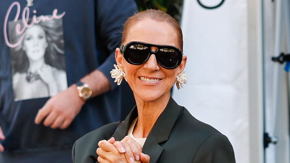 Celine Dion leaves her hotel in Paris to make her way to her big comeback gig tonight as fans greet her with touching tribute amid Stiff Person Syndrome battle