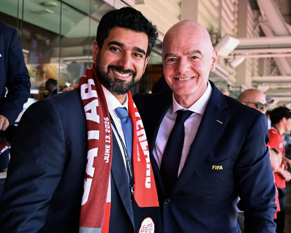 Infantino using private jet in attempt to watch two World Cup matches per day