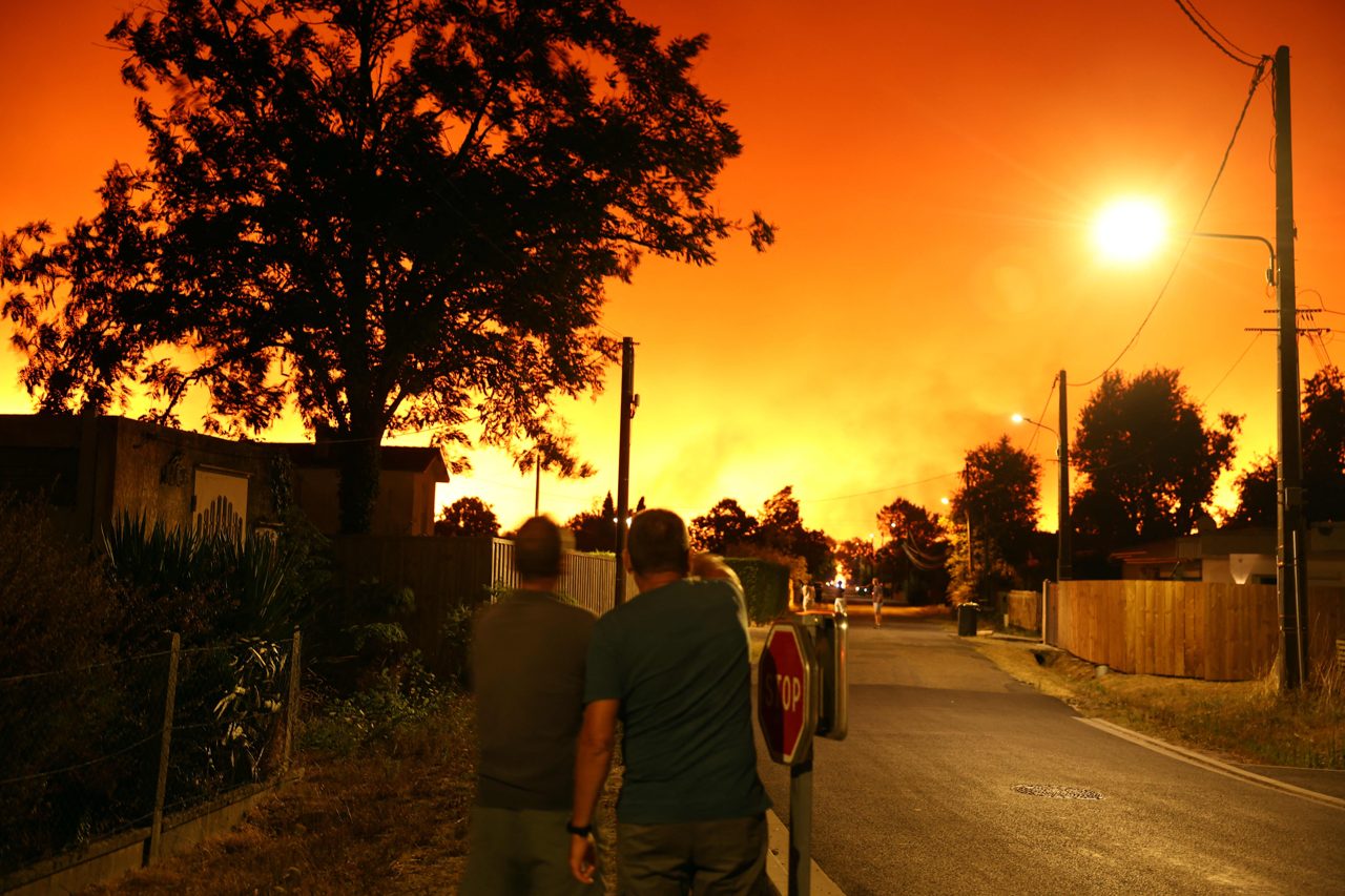 Wildfires burn nearly 300,000 acres in France and Spain as heat wave looms
