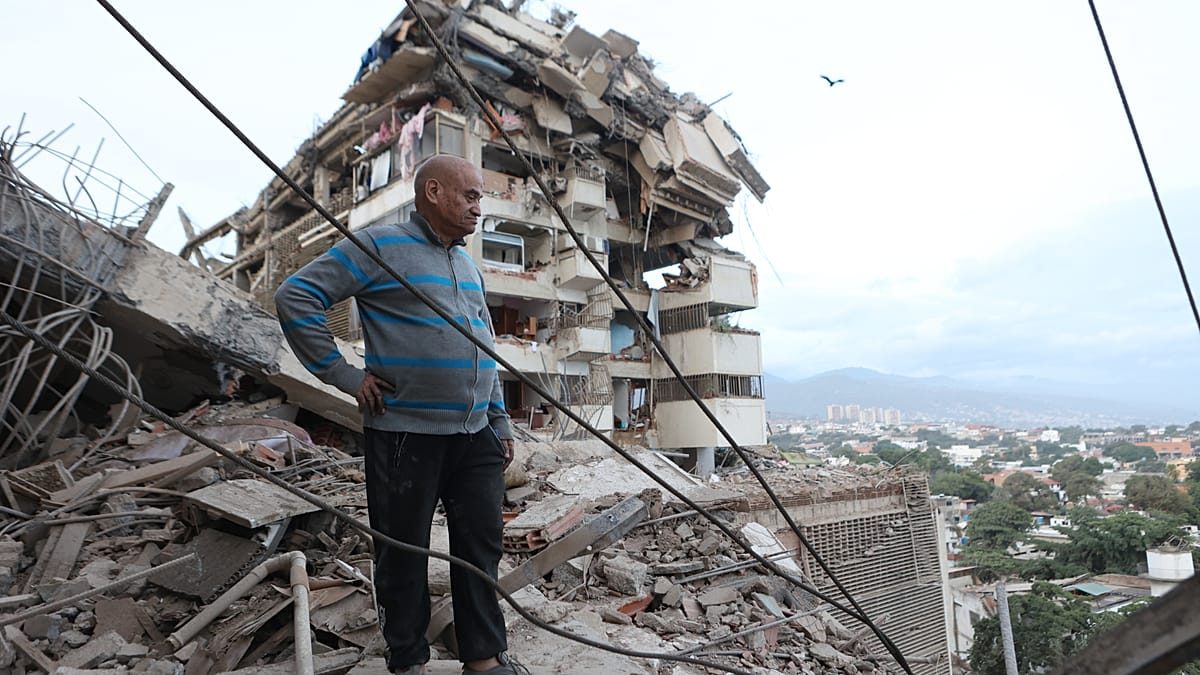 La Guaira, Venezuela’s port city, shows extensive earthquake damage after the quake