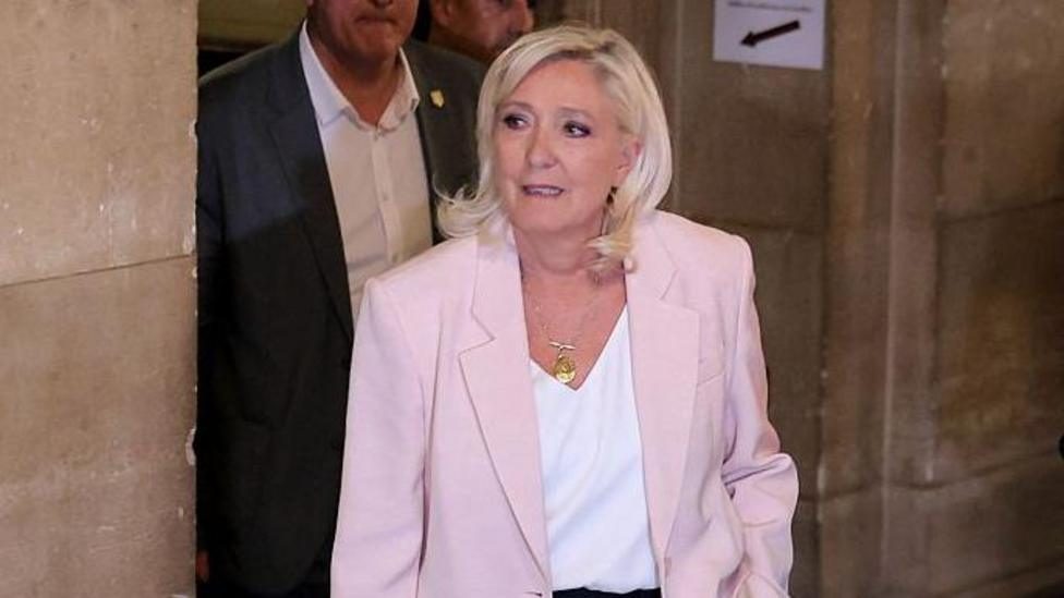 Marine Le Pen found guilty, but court clears way for presidential run if she wears tag