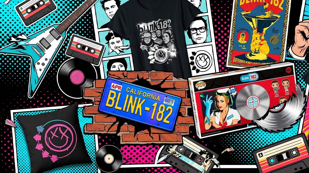 Blink-182 fans, where are you? Celebrate Blink-182 Day in style with my pick of t-shirts, caps, posters & more
