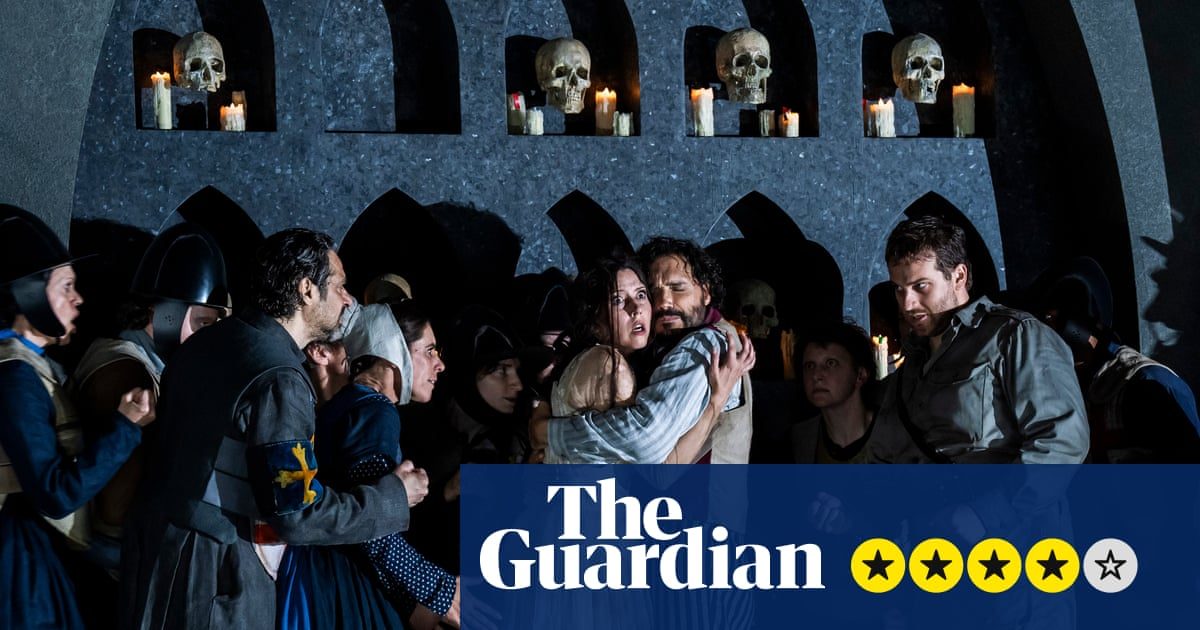 I Puritani review – Oropesa dazzles in Jones’s engaging Bellini staging