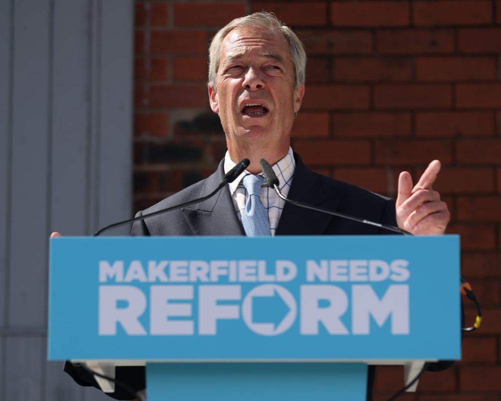 Farage vows to ban foreign nationals from social housing as byelection looms