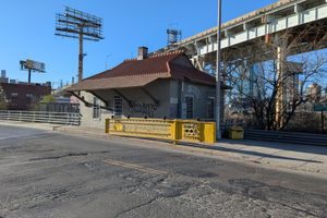 Borden Avenue Bridge in Queens, New York