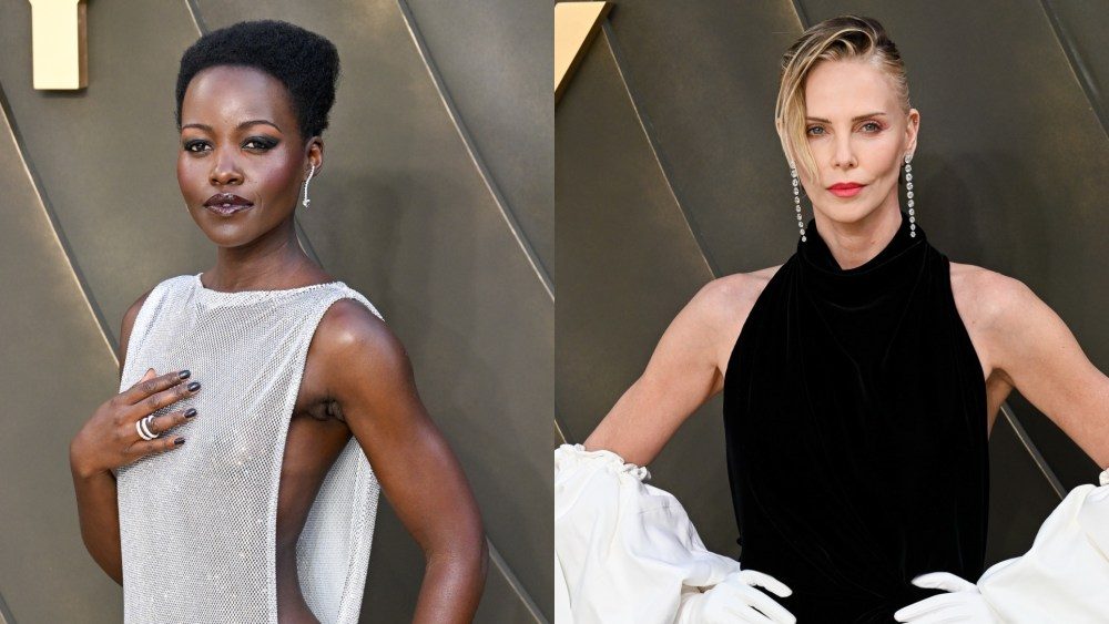 Lupita Nyong’o, Anne Hathaway and Charlize Theron Channel Modern Goddesses for ‘The Odyssey’ Premiere