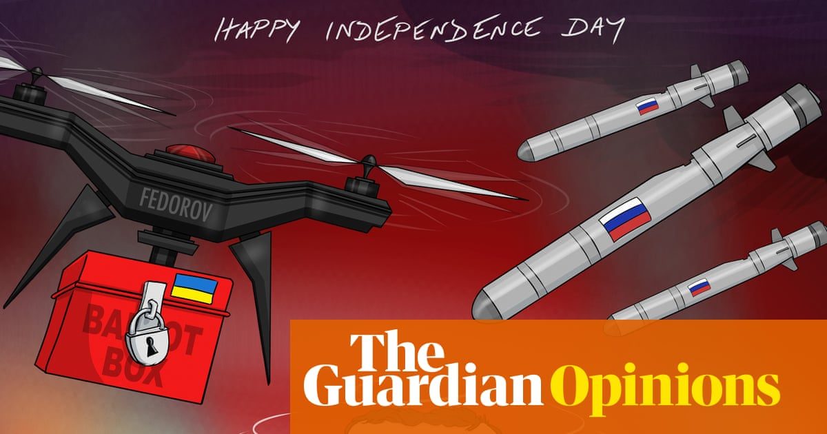 Nicola Jennings on Ukraine’s independence day – cartoon