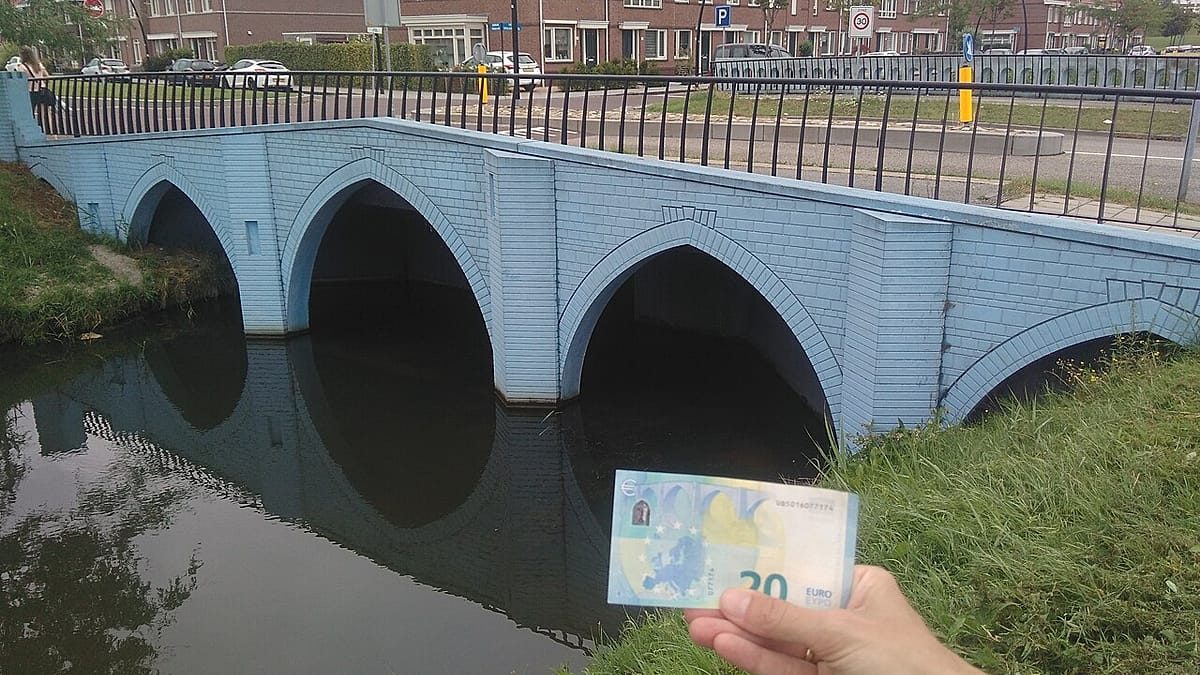 You can visit every bridge on the back of euro banknotes – and they’re all in one town