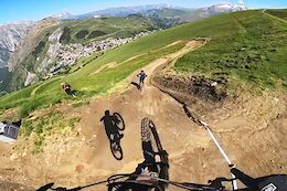 Video: Hugo Frixtalon &amp; Kimi Viardot's Les 2 Alpes French Cup Course Preview