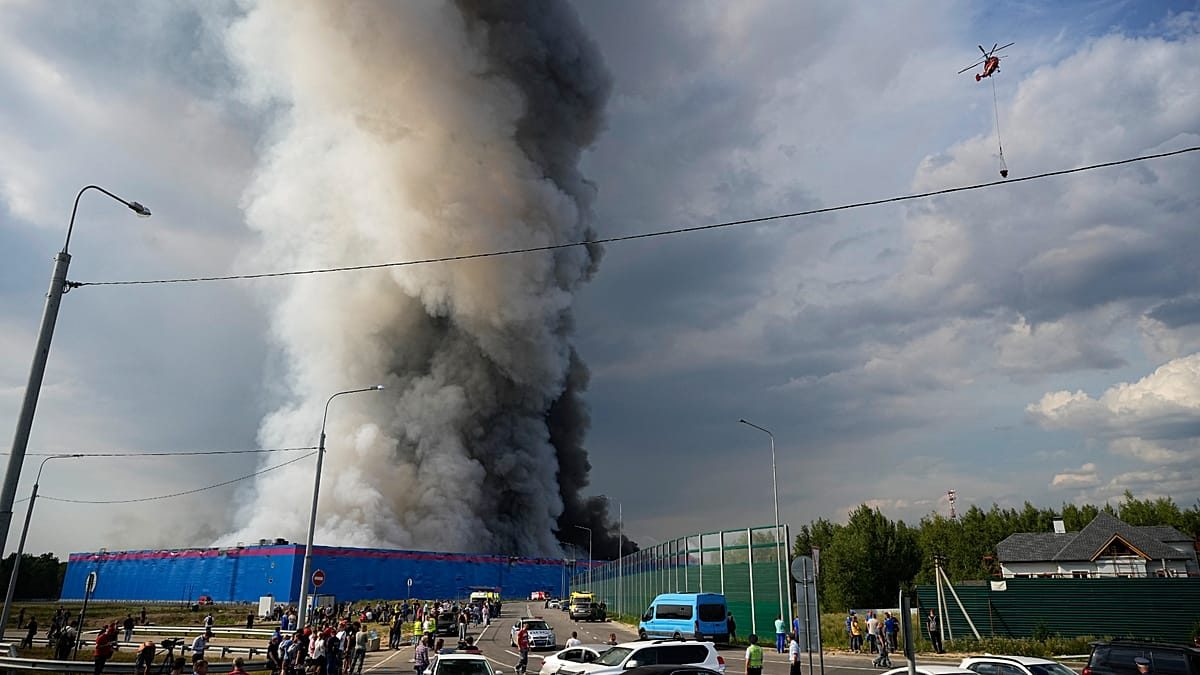 Ukraine launches drone strikes on Russian e-commerce giant Ozon