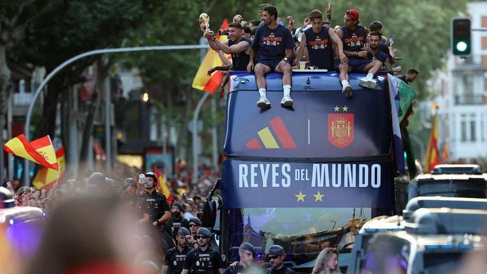 Gallery: Spain celebrate World Cup triumph in Madrid