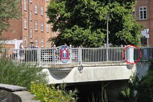 The Solgrylle at the Blacksmith's Bridge in Aarhus, Denmark