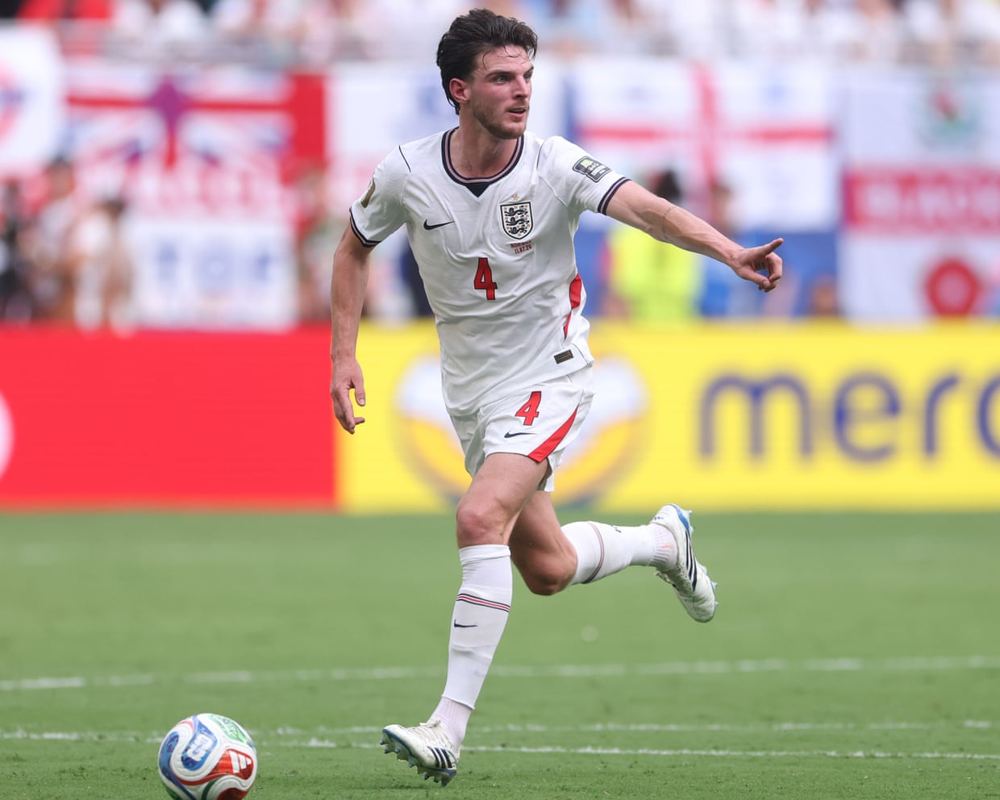 Declan Rice winning fitness battle to start for England against Argentina