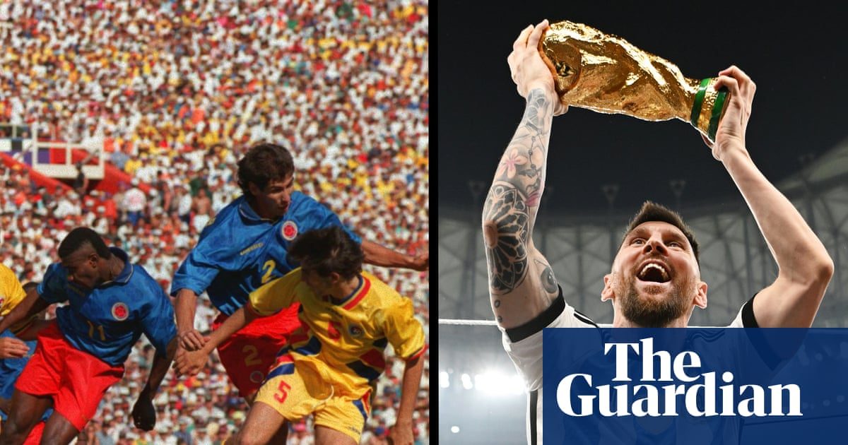 From developing photos in a toilet to a viral Messi shot: 40 years shooting the World Cup – video