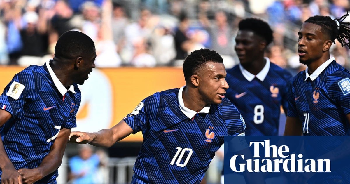 In ceding the reins to Mbappé, Olise and Dembélé, France look as under control as ever
