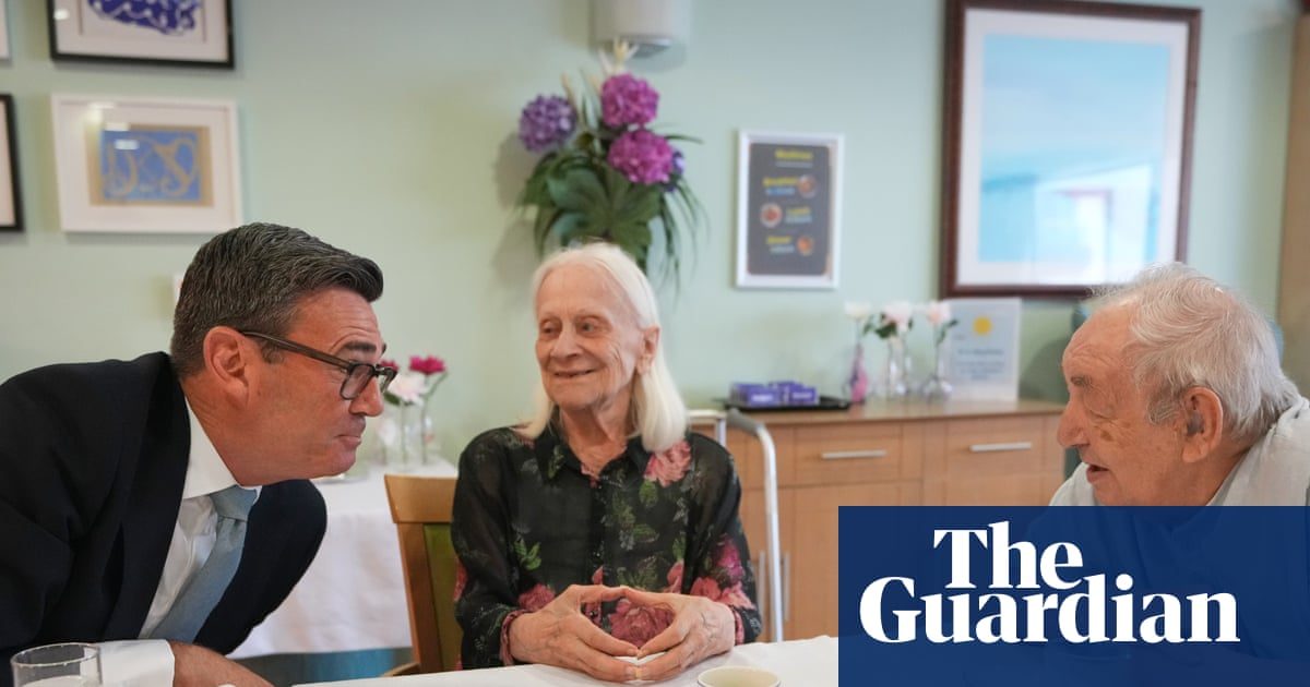Andy Burnham’s first step towards fairer social care for all | Letters